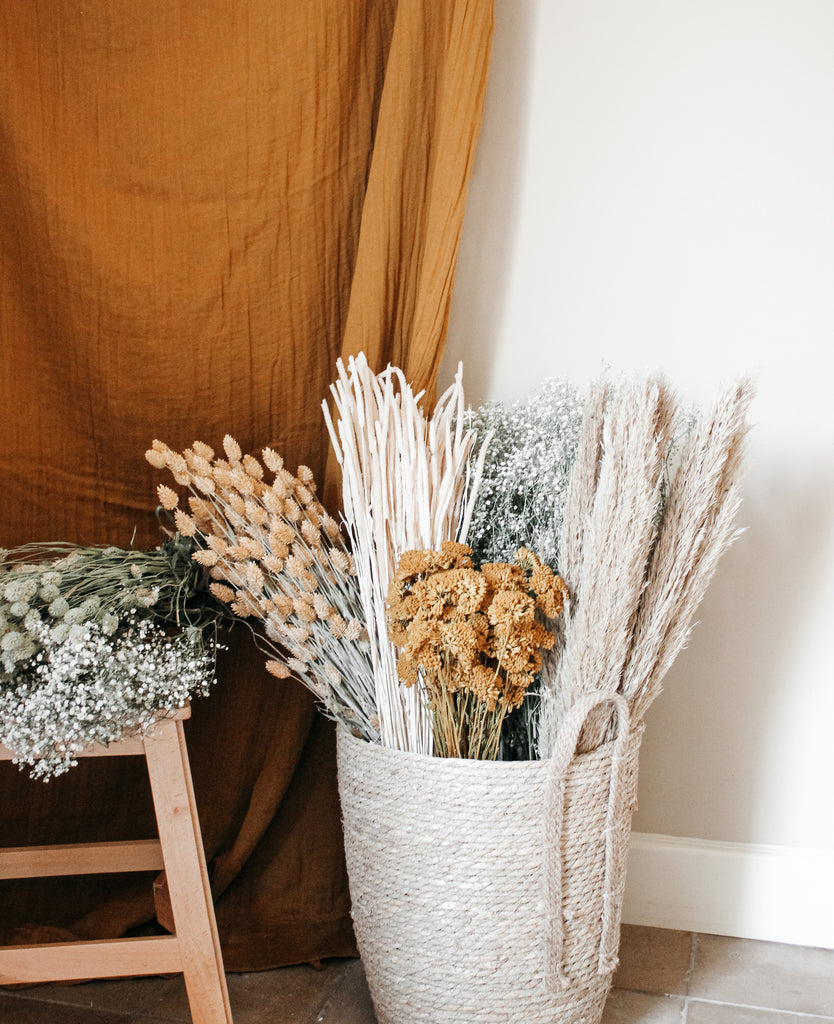 Droogbloemen gaan langer mee als ze goed worden verzorgd