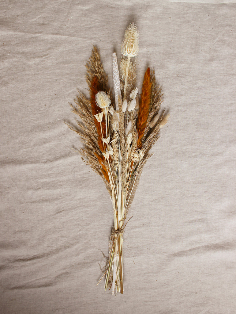 Droogbloemen boeket Natural spirit - Neutrals en Terracotta pluimen - Droogboeketten